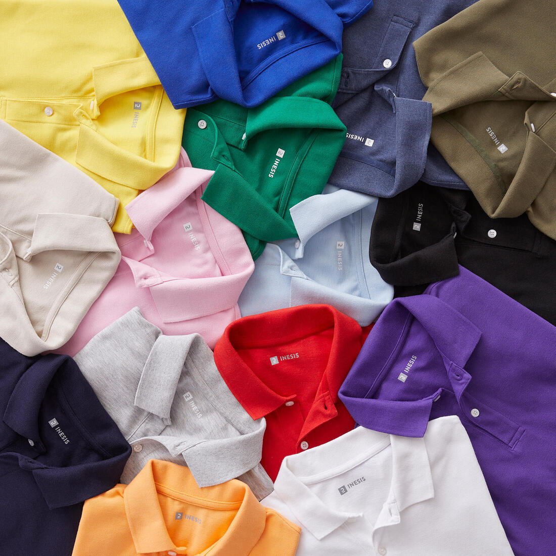 Polo de golf en coton manches courtes Homme - MW500