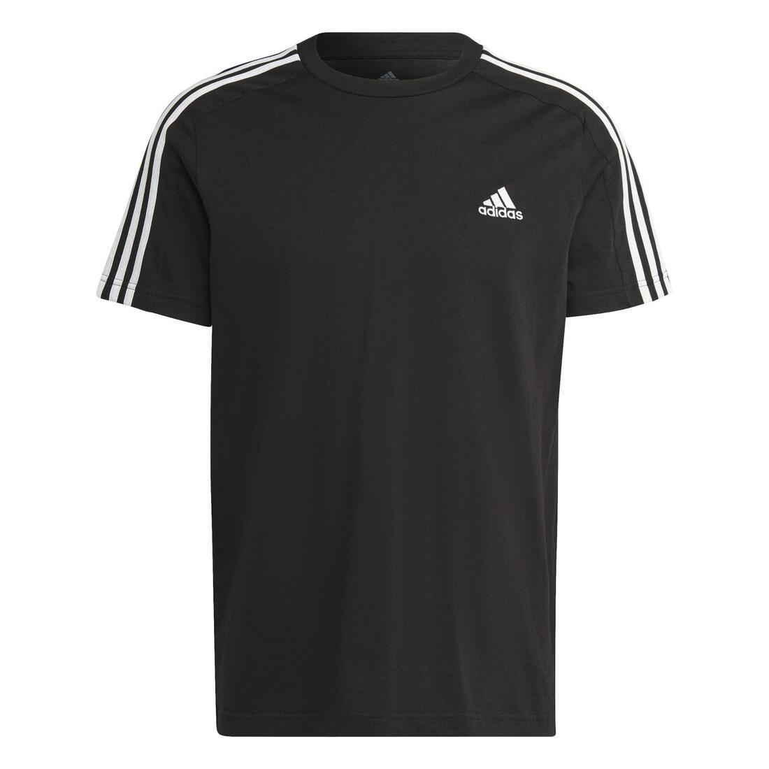 T-SHIRT DE FITNESS SOFT TRAINING ADIDAS HOMME NOIR