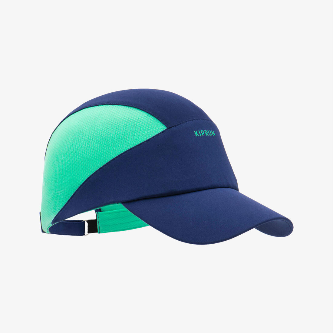 Casquette de running Enfant respirante - KIPRUN Run Dry Marine Verte