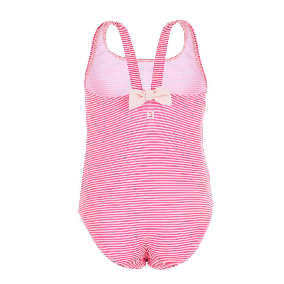 Maillot de bain 1 pièce bébé fille rose imprimé fleurs