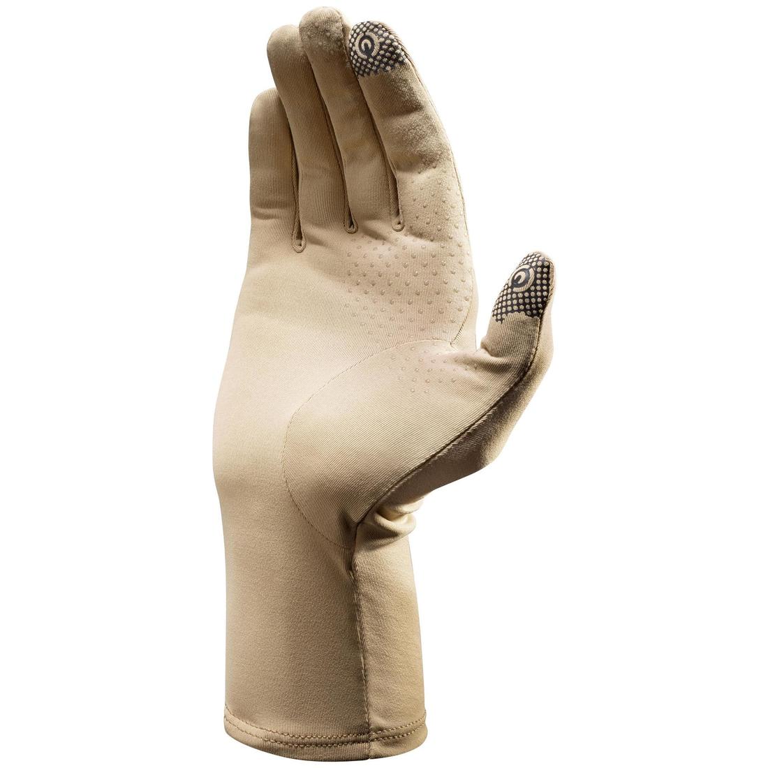 Gants anti-UV de Trekking désert DESERT 900 MARRON