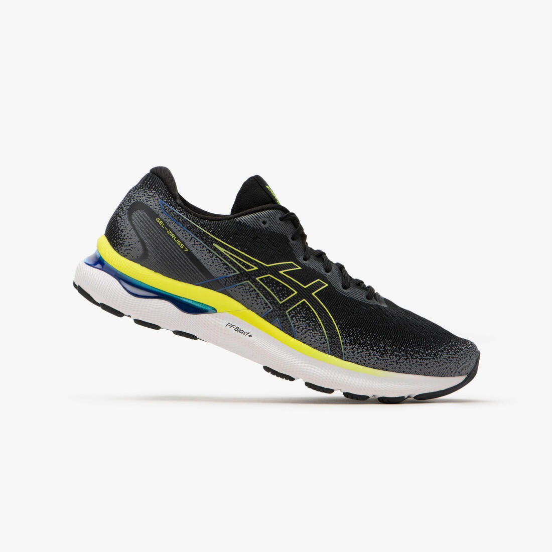 CHAUSSURE DE RUNNING HOMME ASICS - GEL-ZIRUSS 7 NOIR JAUNE