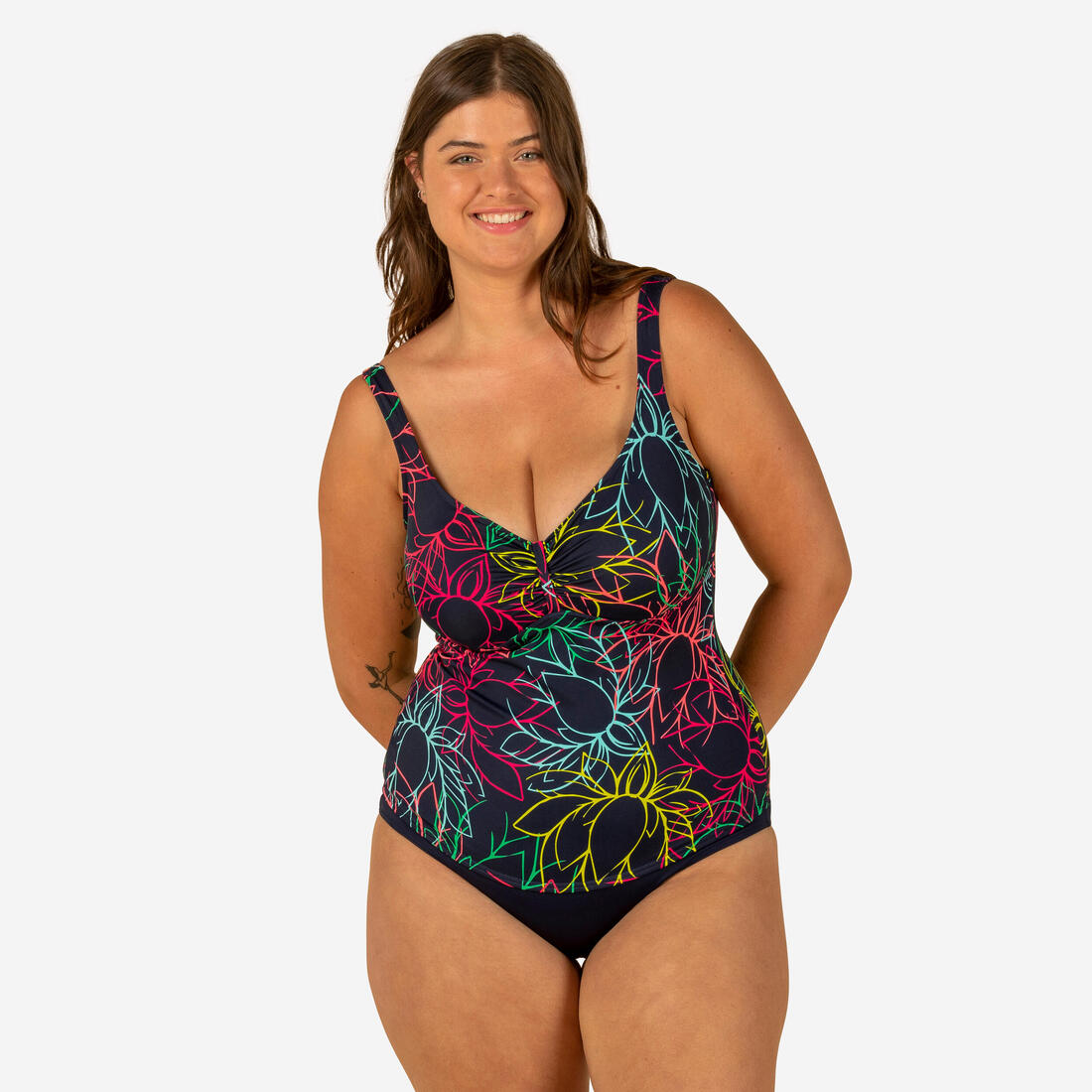 Maillot de bain 1 pièce femme avec effet gainant DOLI PUKA