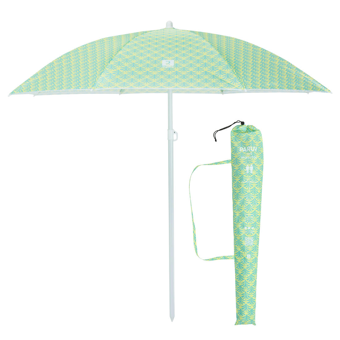 Parasol de plage 2 places UPF 50+ - Paruv windstop 160