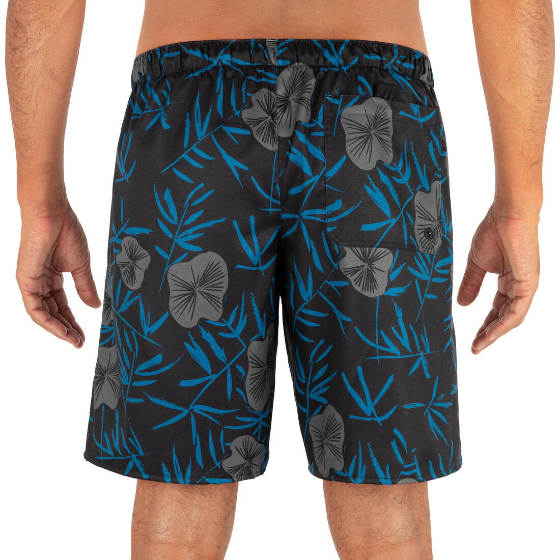 Surf boardshort standard 100 Psychi Jablack