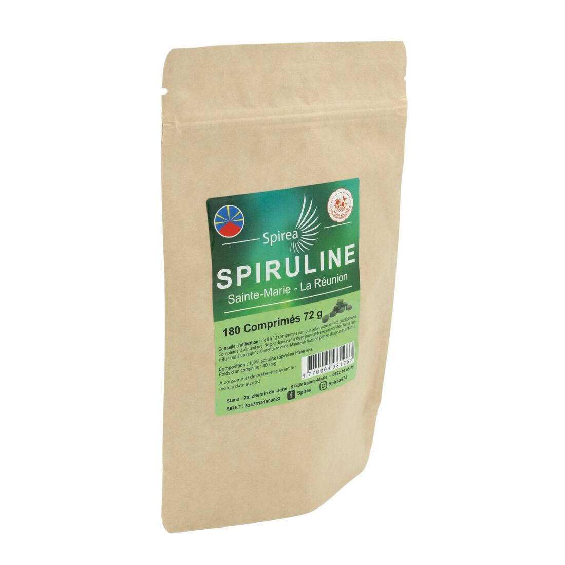 SPIREA-Spiruline 100 % comprimés - 72 gr - 180 cp