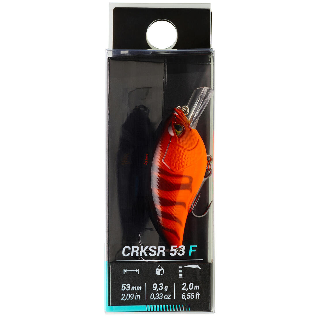 POISSON NAGEUR CRANKBAIT SHALLOW RUNNER WXM CRKSR 53 F ORANGETIGER