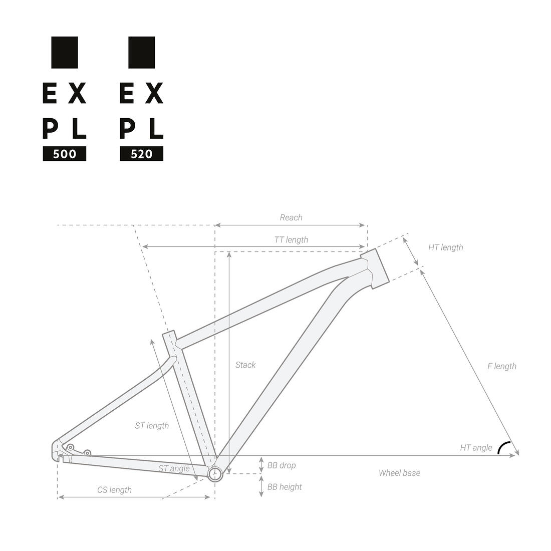 VÉLO VTT RANDONNÉE EXPL 520 VERT 29