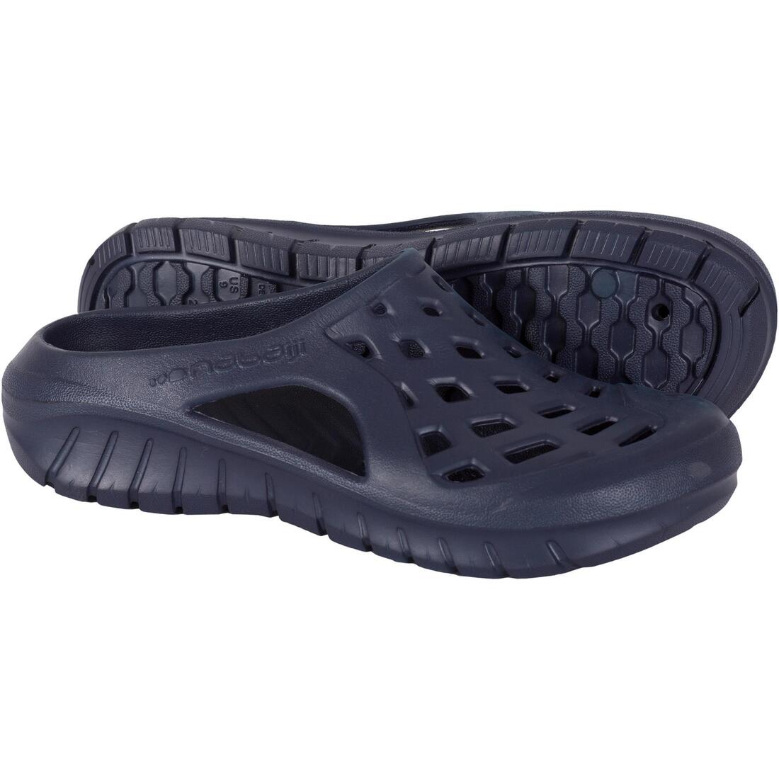 Sabots De Piscine Homme - Clog 100 - Bleu Marine