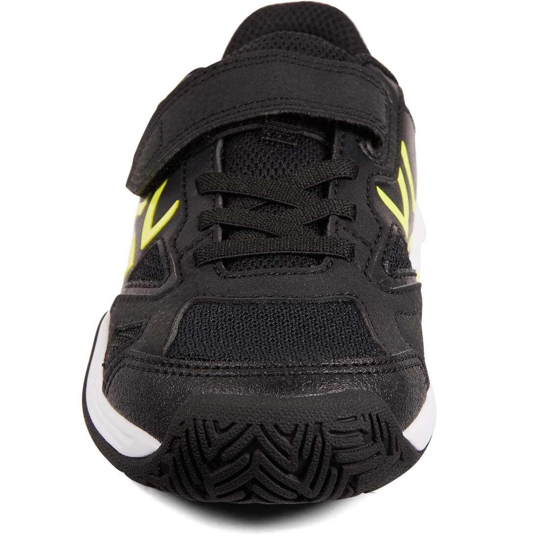 CHAUSSURES ENFANT TENNIS ARTENGO TS560 KD BLACK YELLOW