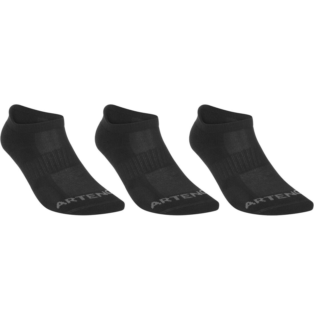 CHAUSSETTES DE SPORT BASSES ARTENGO RS 500 LOT DE 3