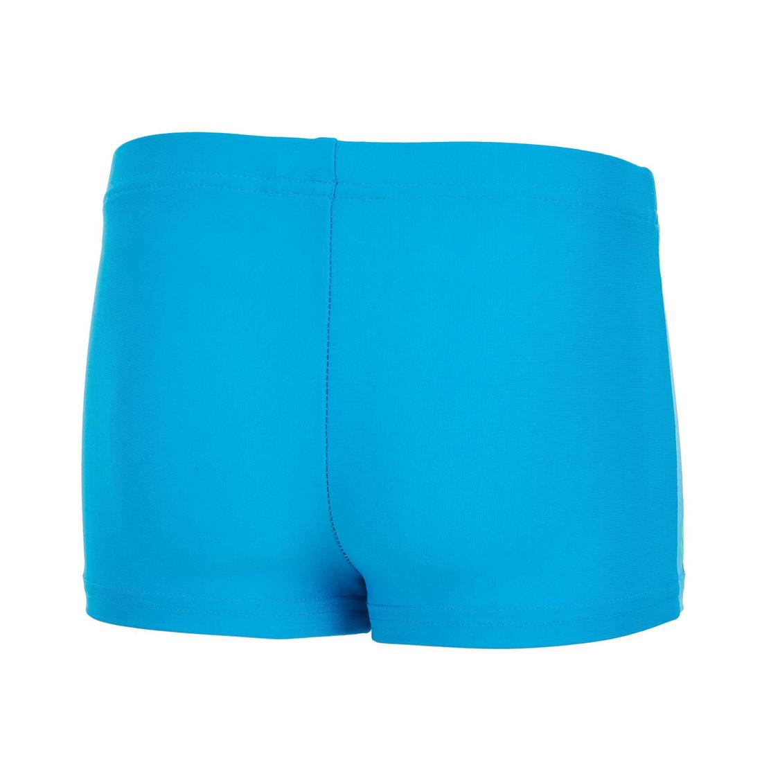 BOXER DE BAIN BEBE / ENFANT BLEU IMPRIME FISH