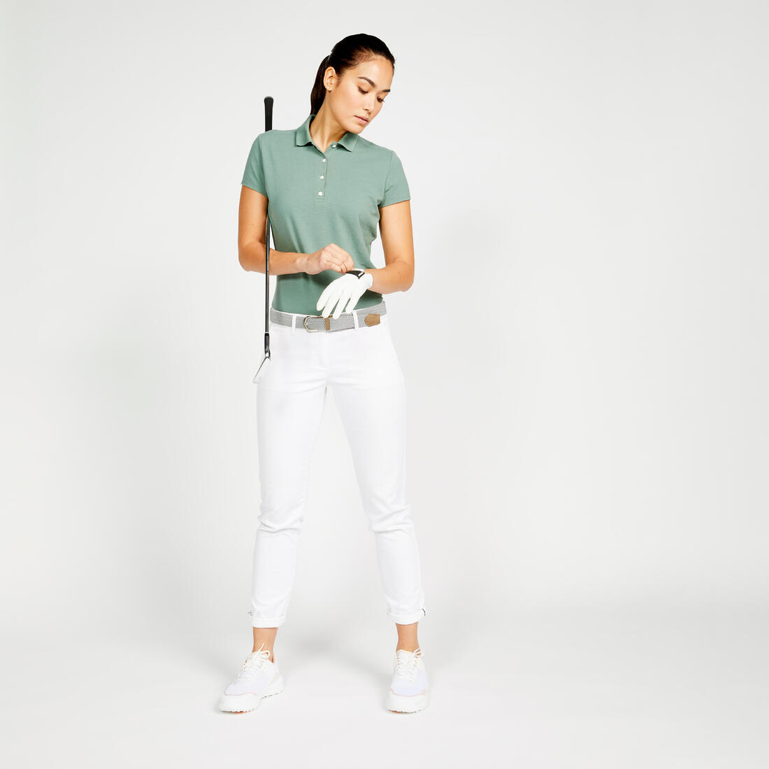 Polo de golf manches courtes femme MW500