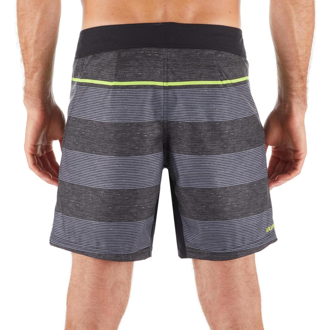 Surf boardshort court 500 lines green