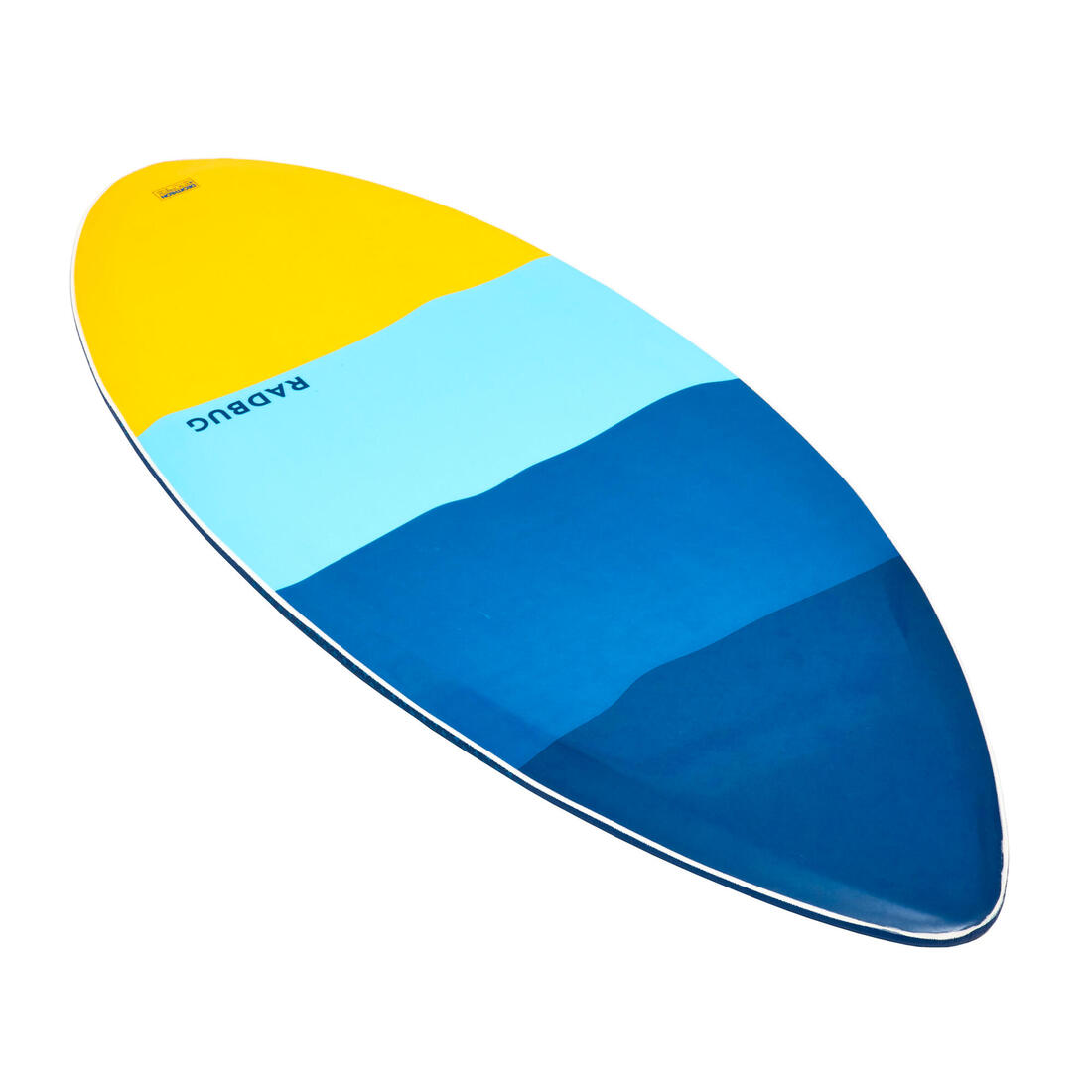 Skimboard mousse junior bleu turquoise multicolore