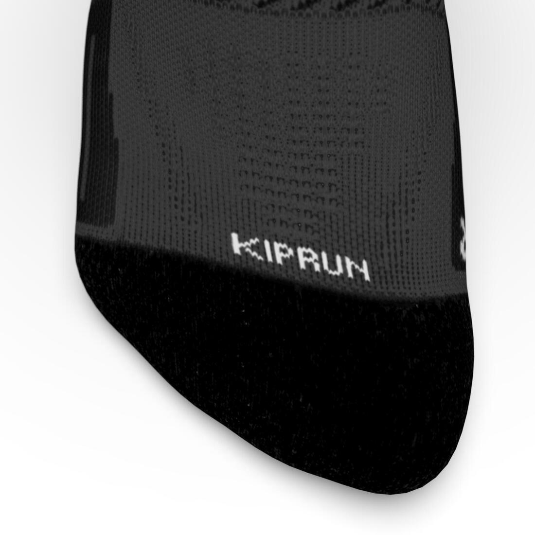 CHAUSSETTES DE RUNNING FINES STRAP NOIRES