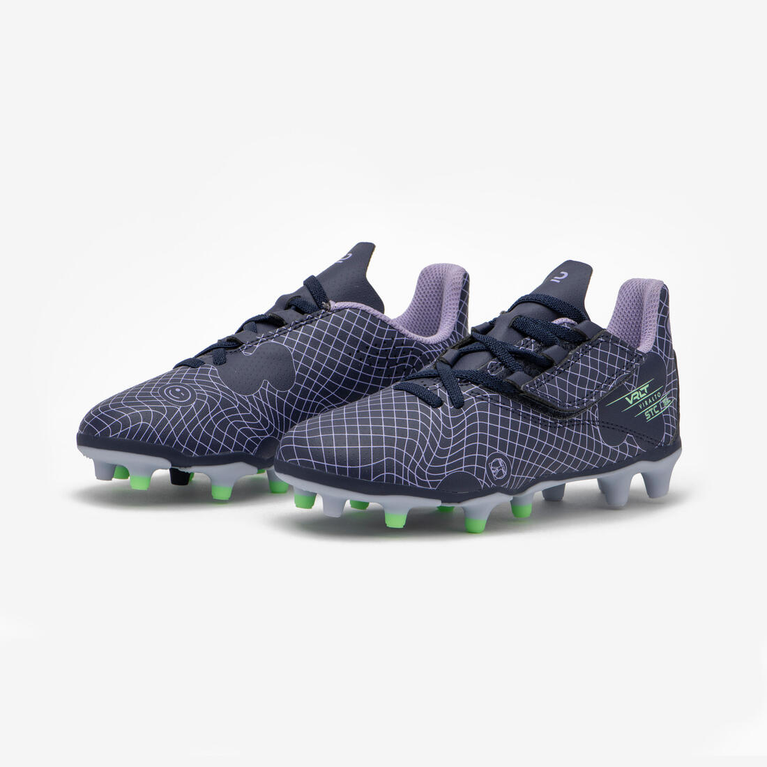 CHAUSSURES DE FOOTBALL ENFANT A SCRATCH VIRALTO I EASY FG NEBULA