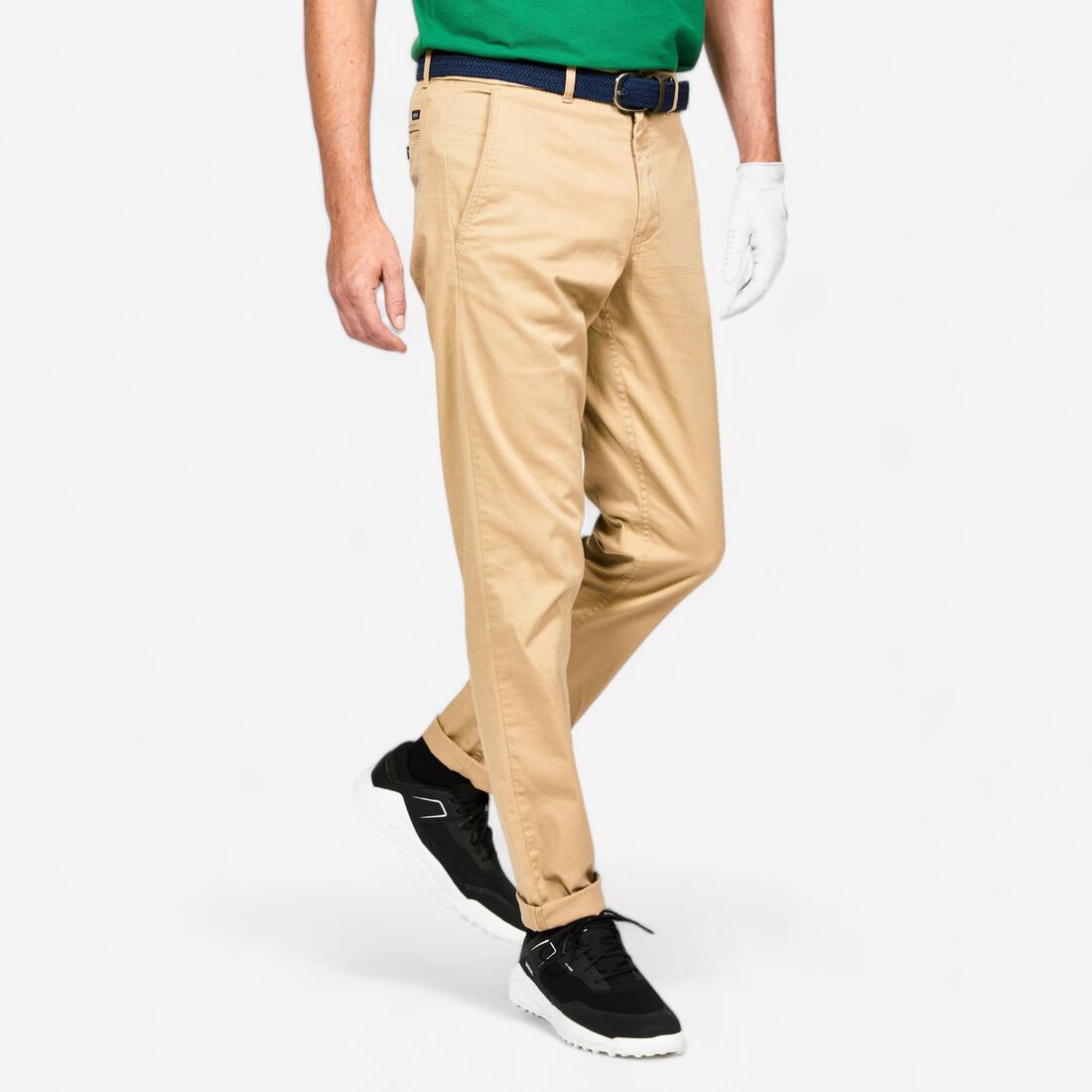 Pantalon chino golf coton Homme, MW500