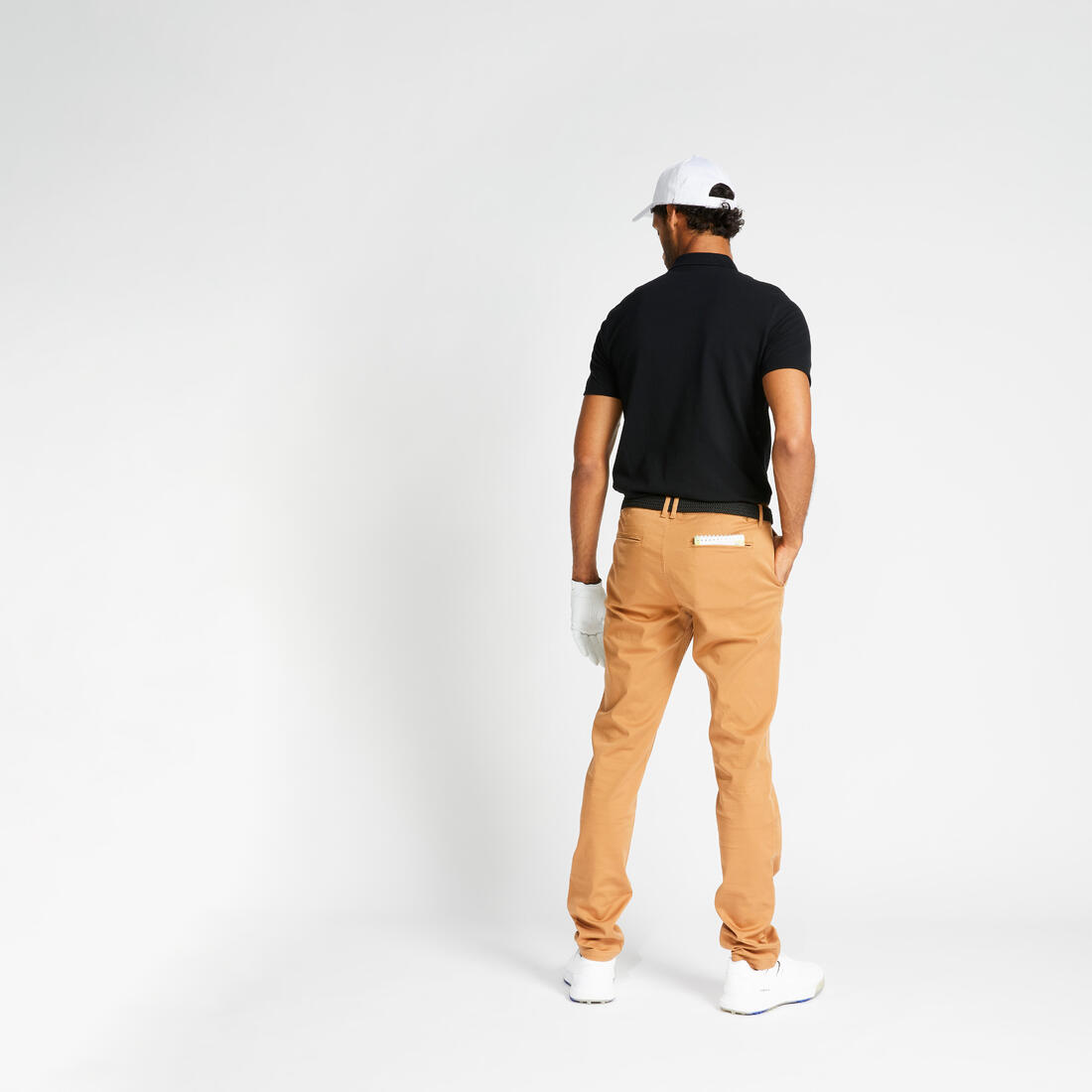 Pantalon golf Homme - MW500 rouge foncé