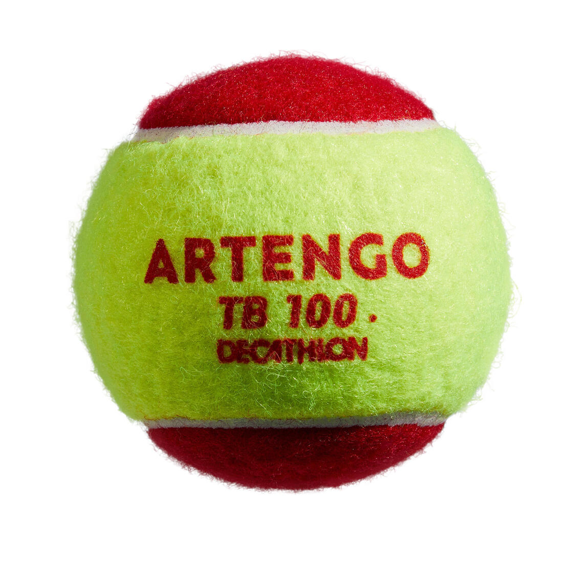 BALLE DE TENNIS TB100*3 ROUGE