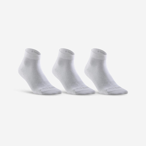 





CHAUSSETTES DE SPORT MI-HAUTES ARTENGO RS 160 BLANCHES LOT DE 3