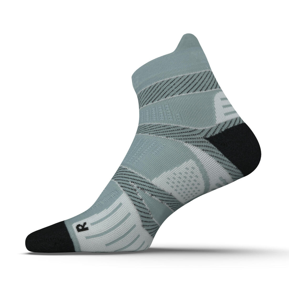 CHAUSSETTES DE RUNNING FINES STRAP NOIRES