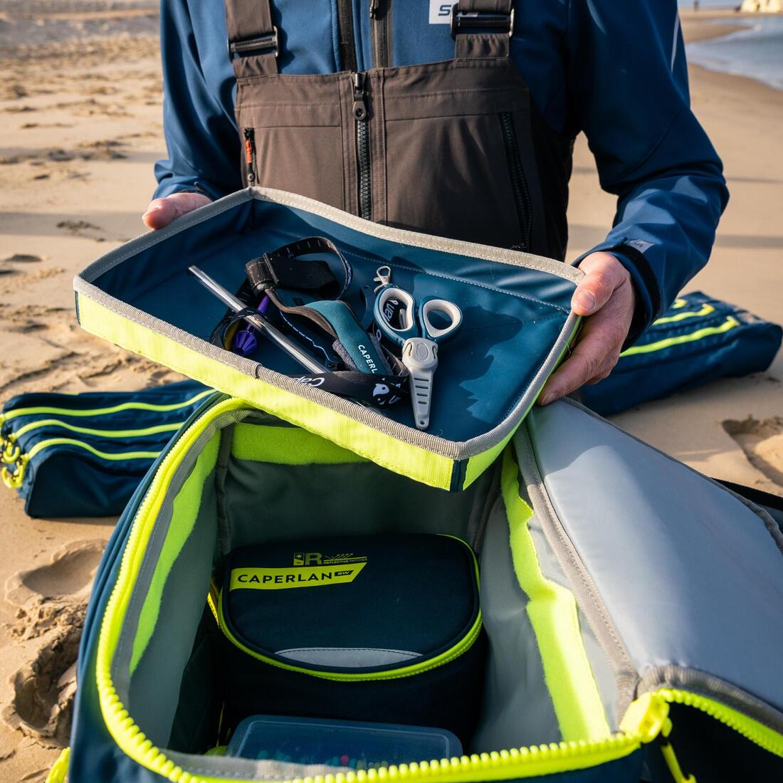 Sac à dos de pêche en surfcasting 50 Litres