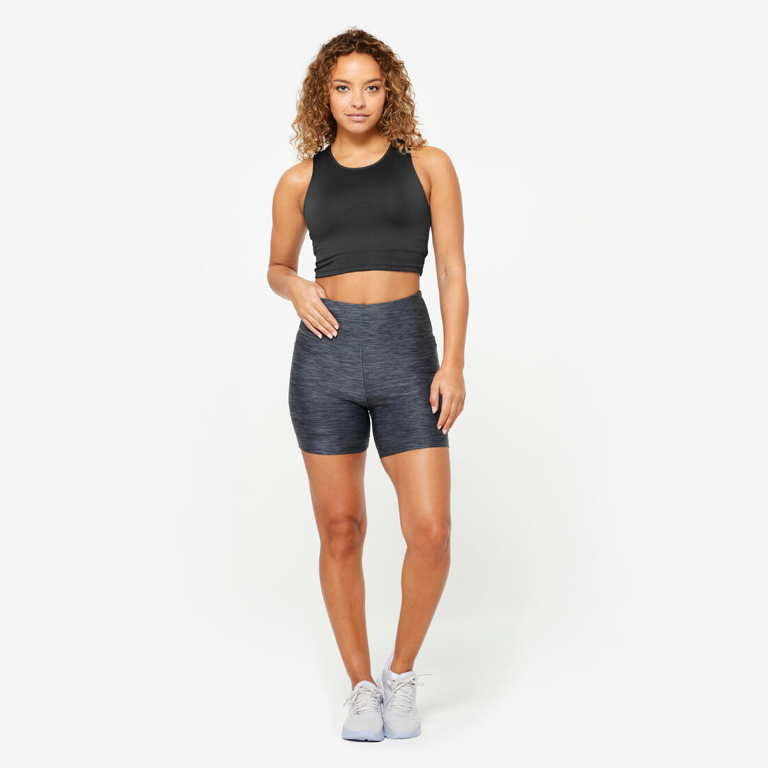 Débardeur crop top fitness femme