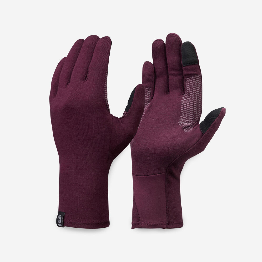 Sous-gants en laine mérinos de trekking montagne - MT500 - adulte