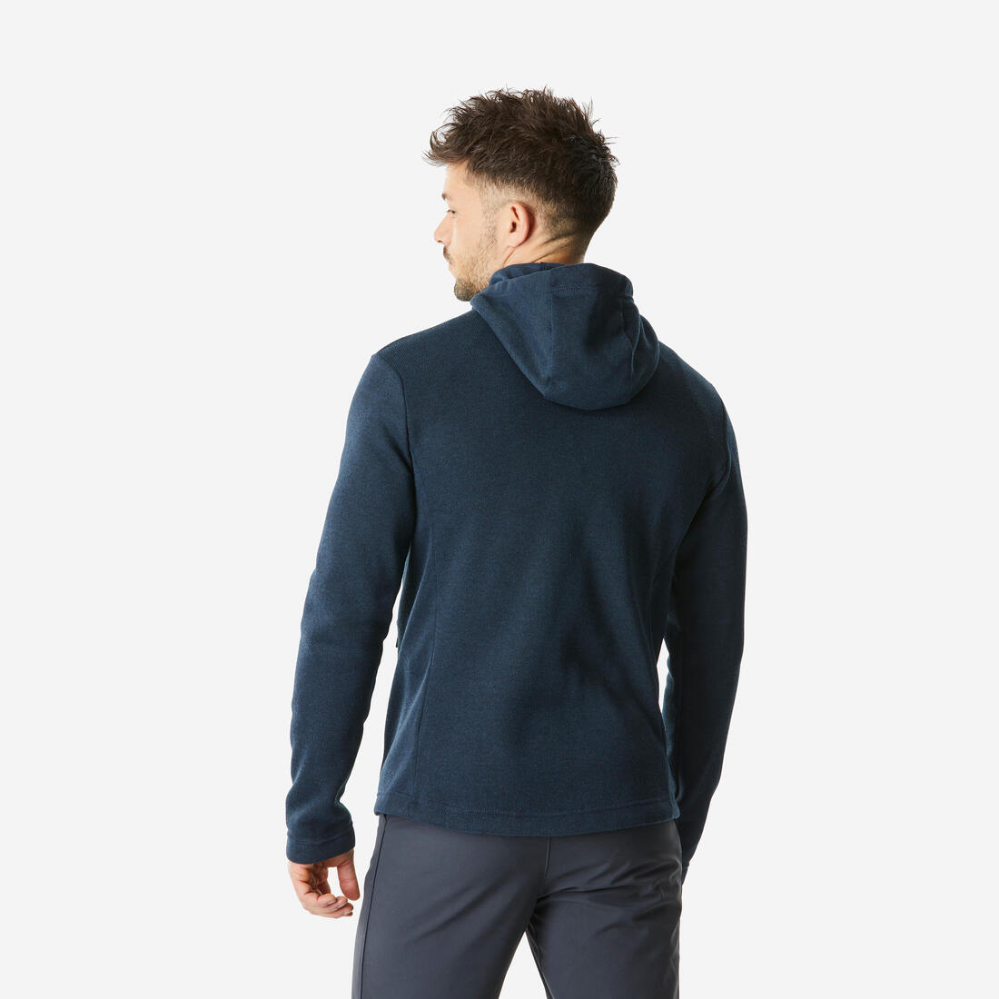 Sweat à capuche de randonnée - NH100 Hybride - Homme