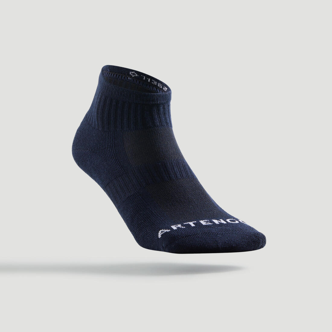 CHAUSSETTES DE SPORT MI-HAUTES ARTENGO RS 500 LOT DE 3