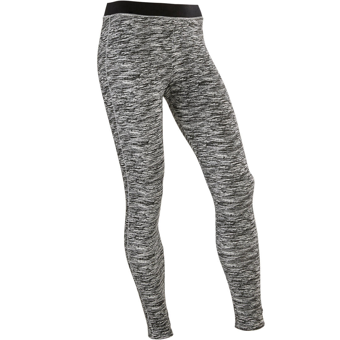 Legging coton respirant 500 fille GYM ENFANT noir imprimé