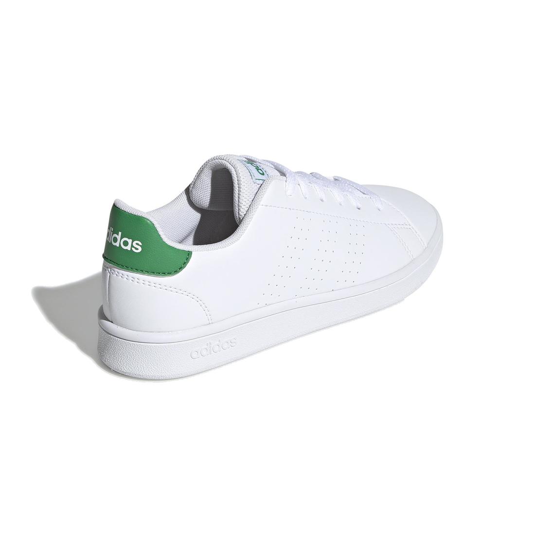 Baskets à lacets enfant - ADIDAS ADVANTAGE blanc