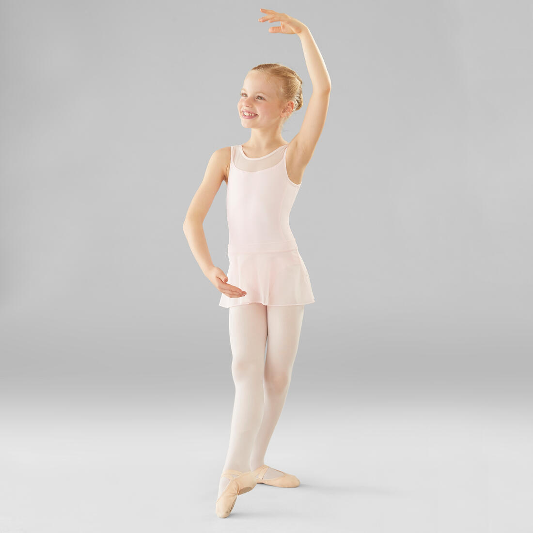 Justaucorps danse classique bi-matière fille