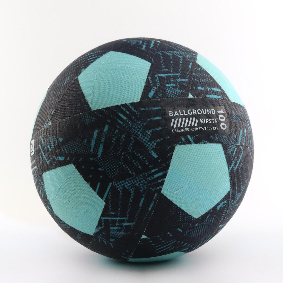 Ballon de football Ballground 100 bleu/bleu