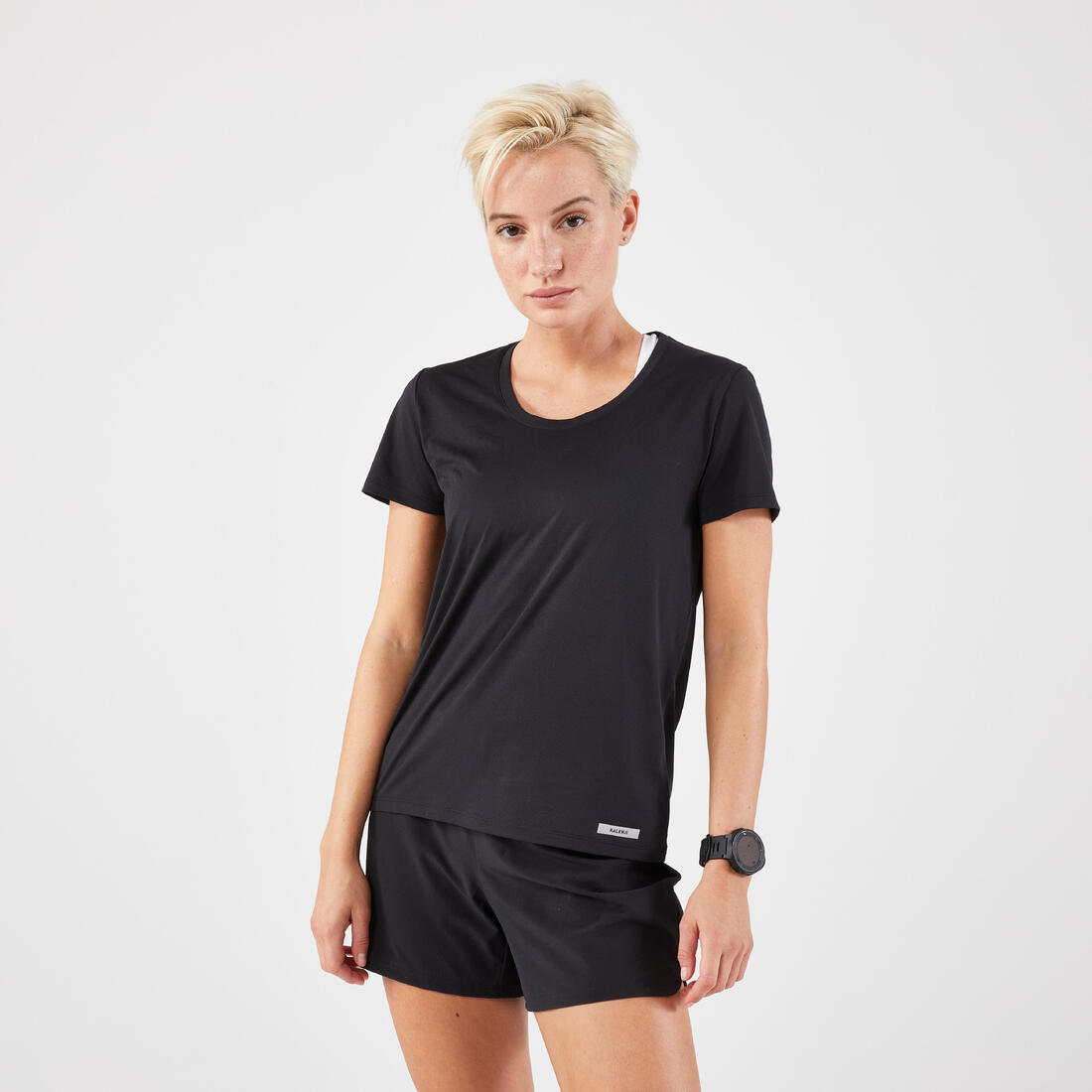 T-shirt de running respirant femme - kiprun run 100