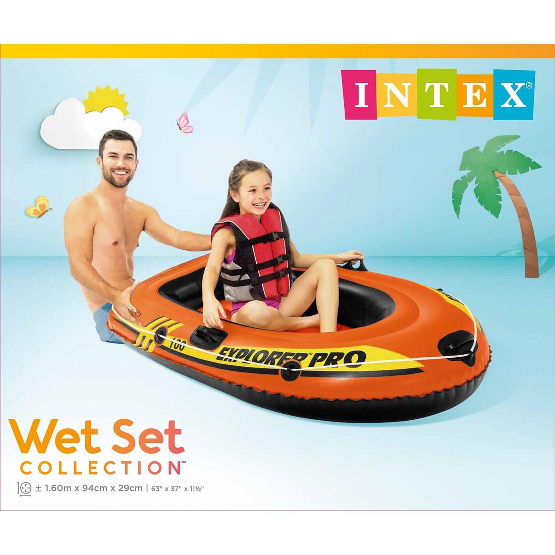 Bateau INTEX explorer Pro 100