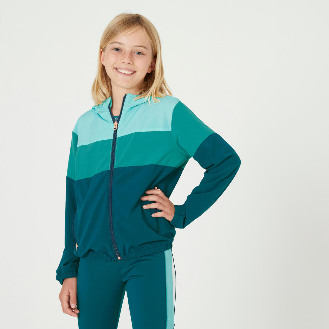 Veste multisport légère et respirante fille