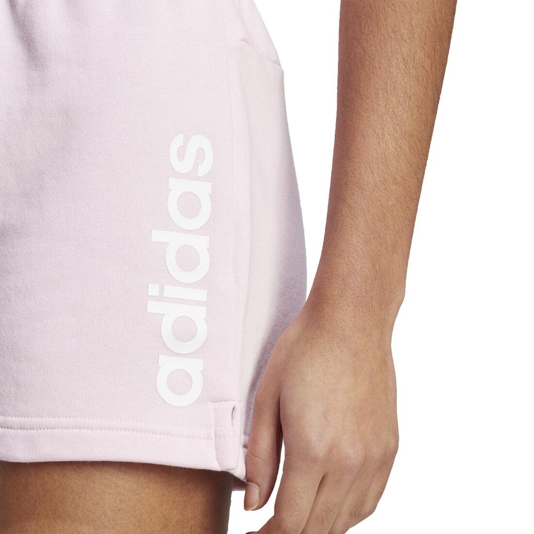 SHORT DE FITNESS SOFT TRAINING ADIDAS FEMME ROSE