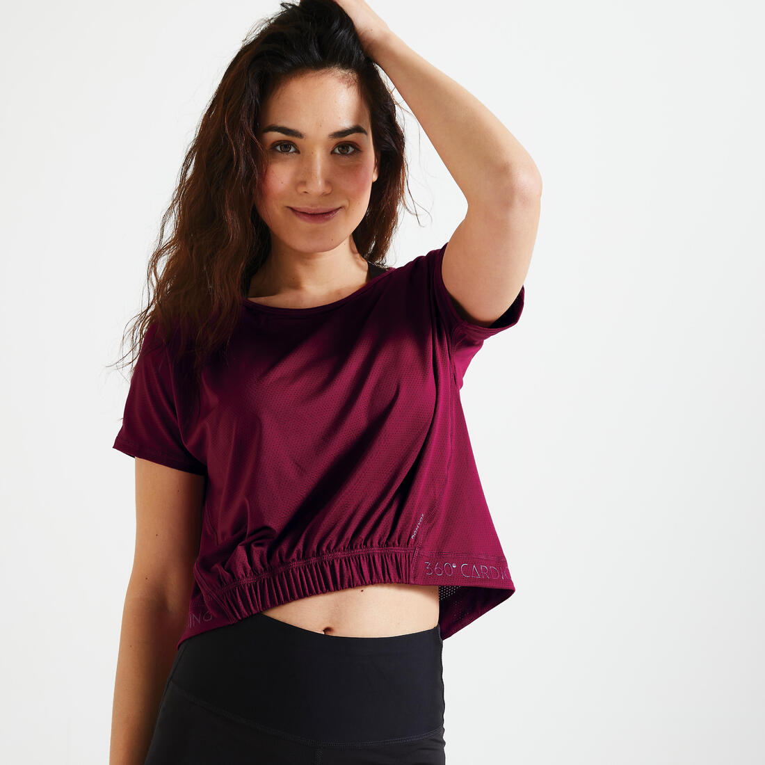 T-shirt Crop top ample Fitness