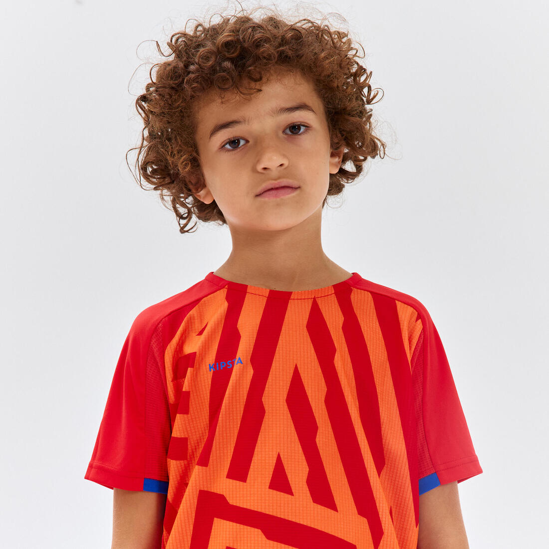 MAILLOT DE FOOTBALL VIRALTO JR AXTON ROUGE ORANGE &