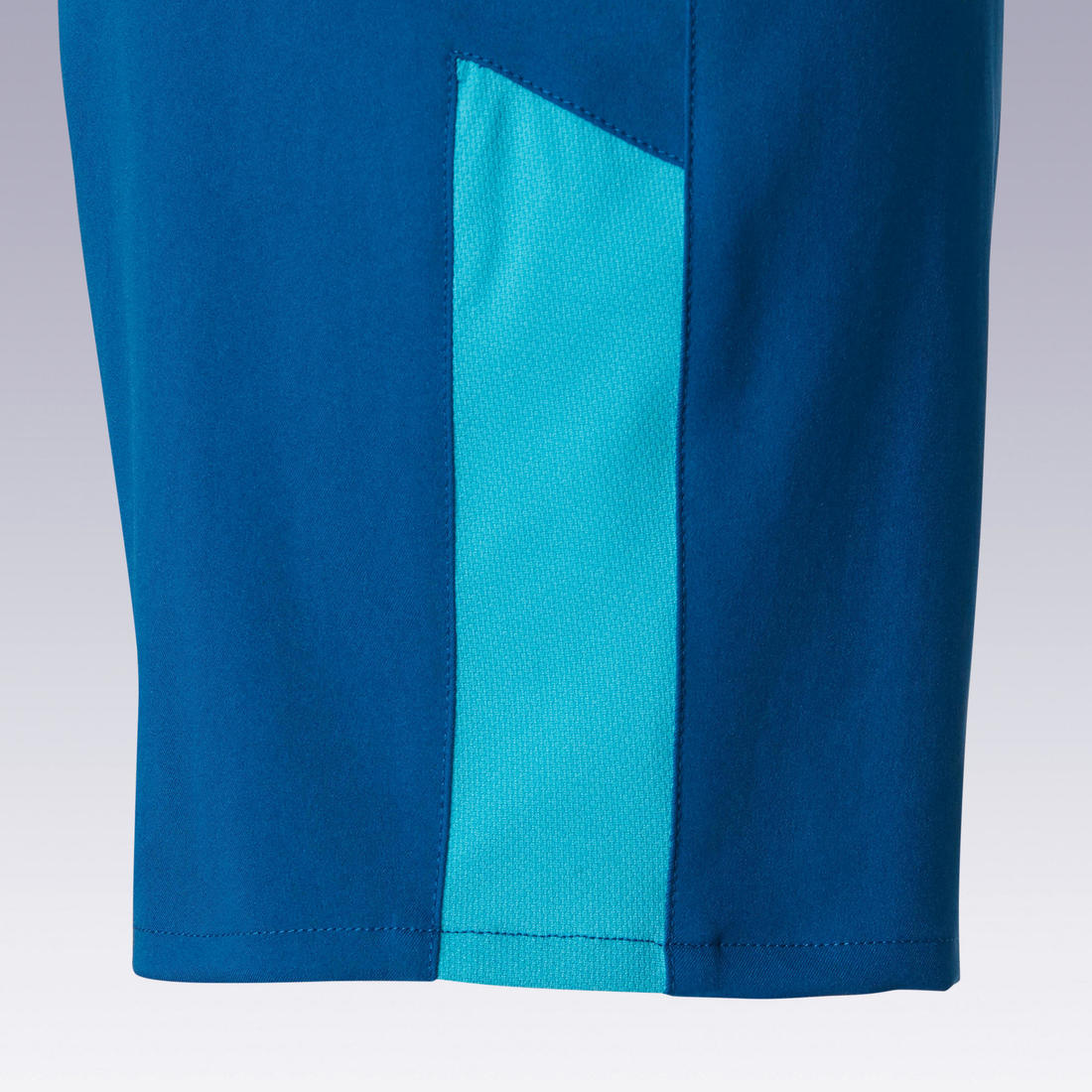 Short de football enfant F520 bleu et