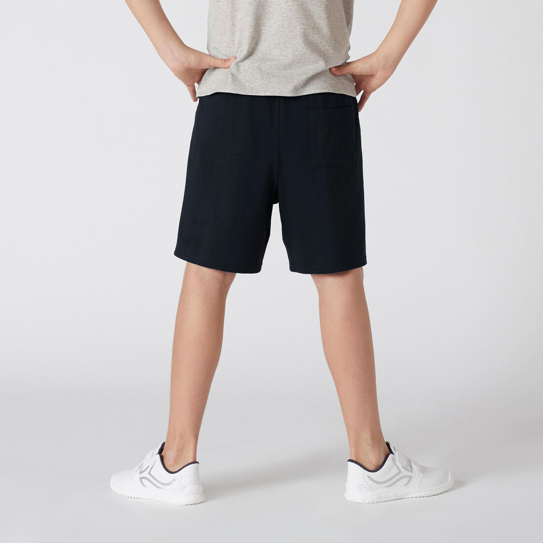 Short enfant coton - Basique marine