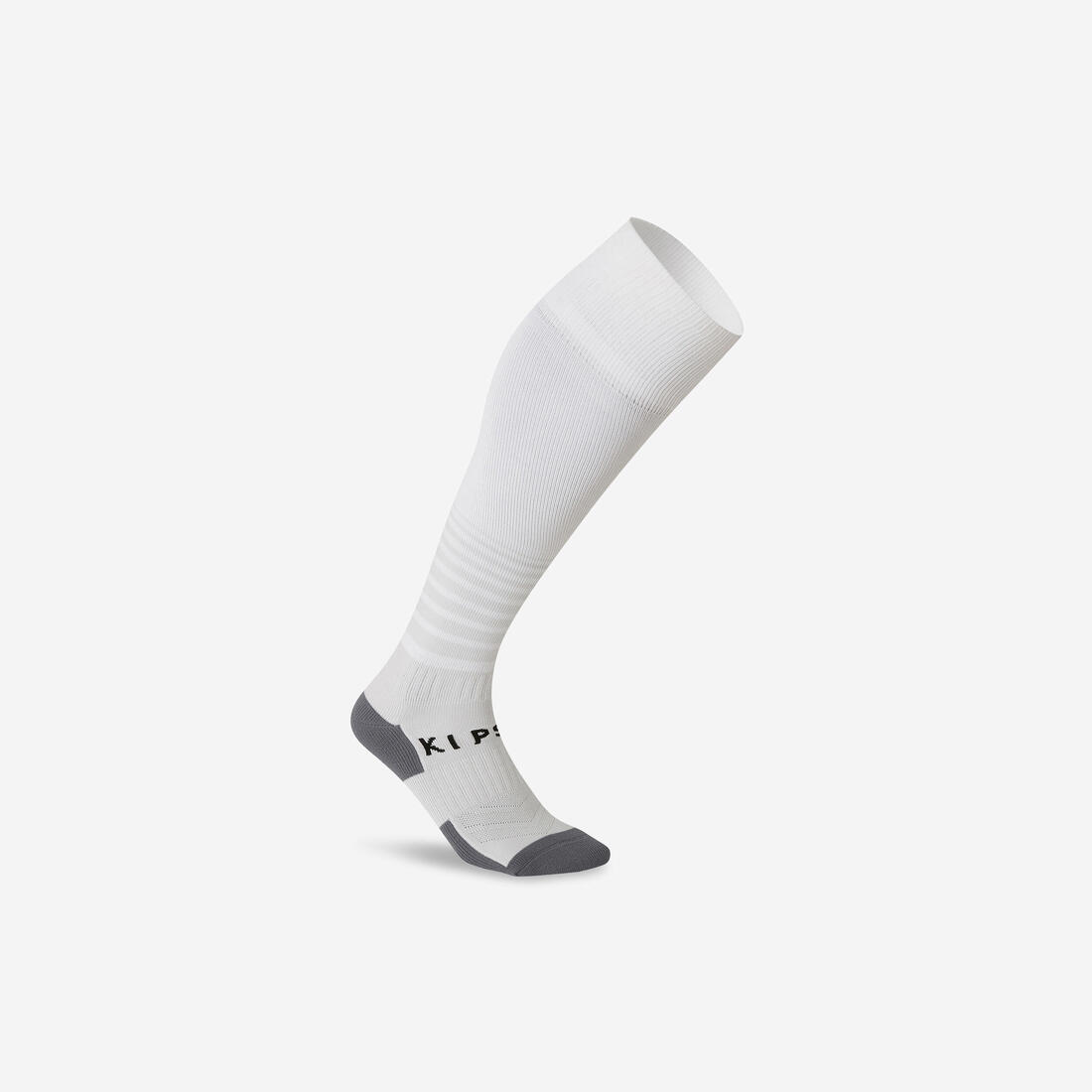 Chaussettes de football rayée enfant VIRALTO CLUB JR marine