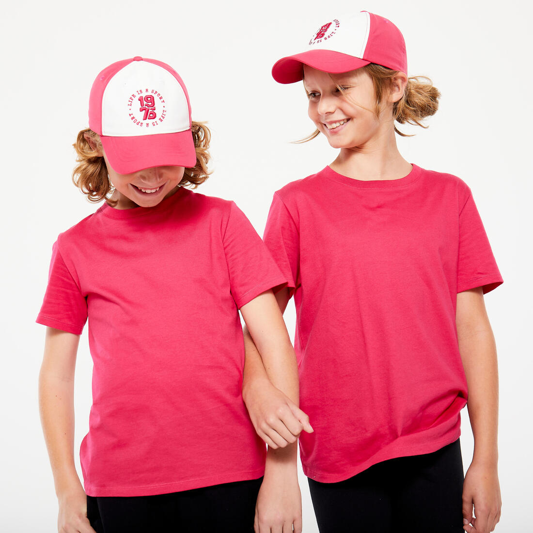 Casquette enfant respirante réglable mixte