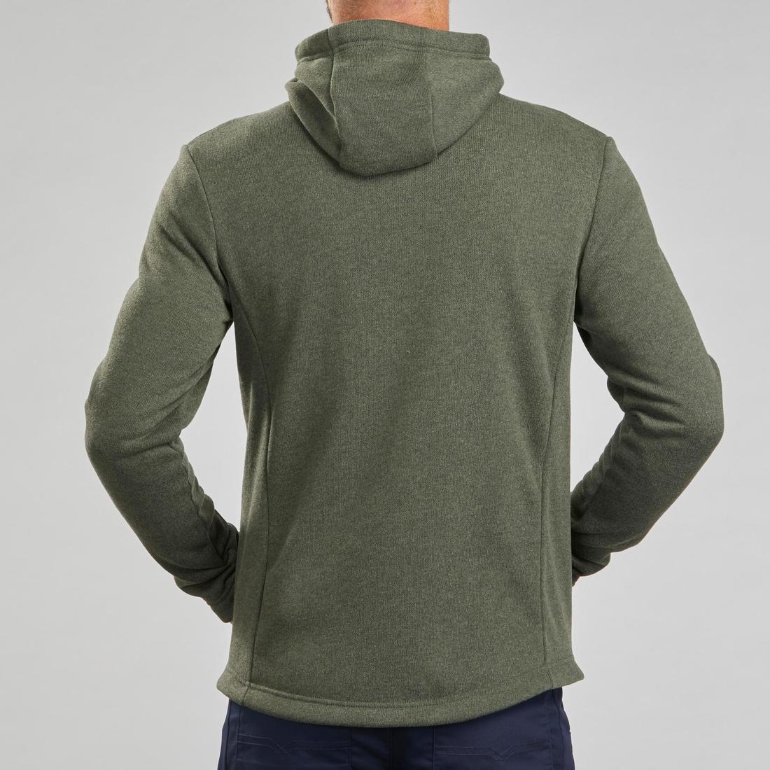 Sweat à capuche de randonnée - NH100 Hybride - Homme