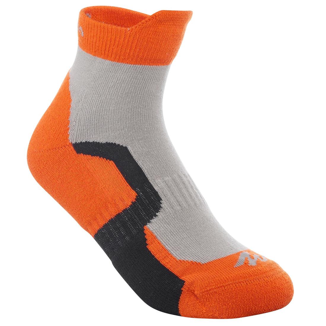 2 paires de chaussettes de randonnée enfant Crossocks MID