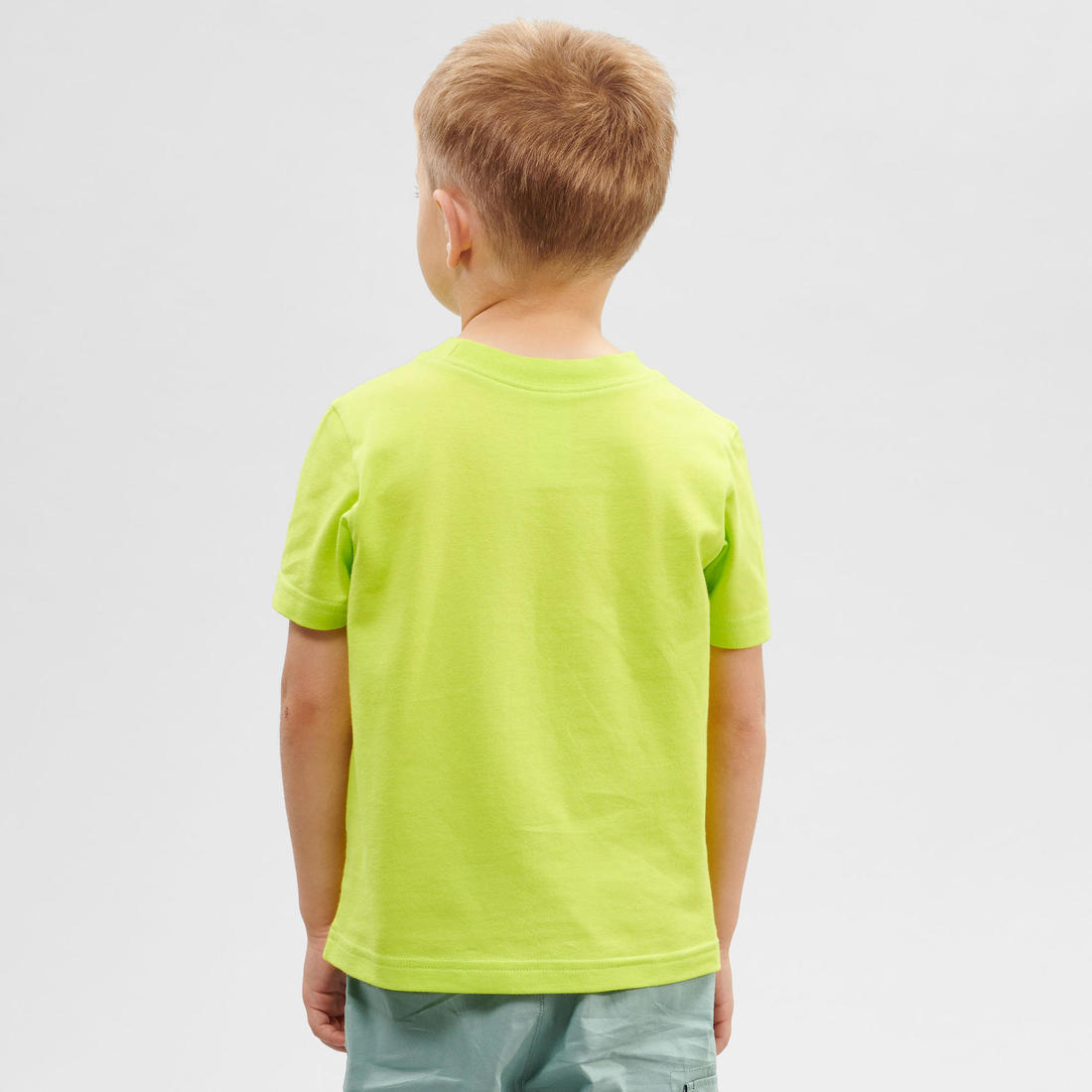 T-shirt de randonnée - MH100 phosphorescent - enfant 2-6 ANS