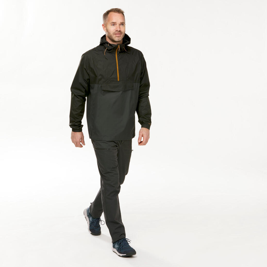 Veste imperméable de randonnée - NH150 imper - Homme