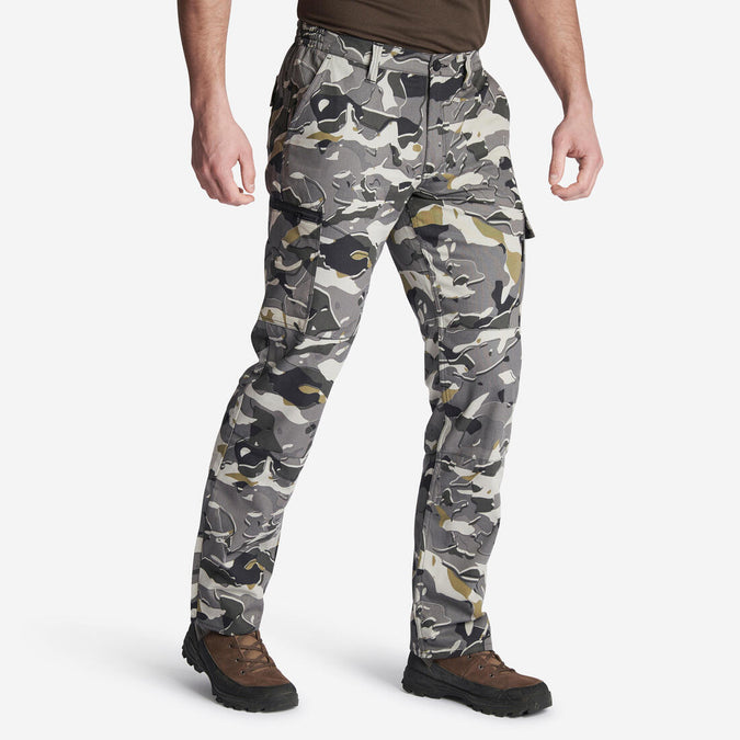 





PANTALON CARGO RESISTANT STEPPE 300 CAMOUFLAGE WOODLAND, photo 1 of 6